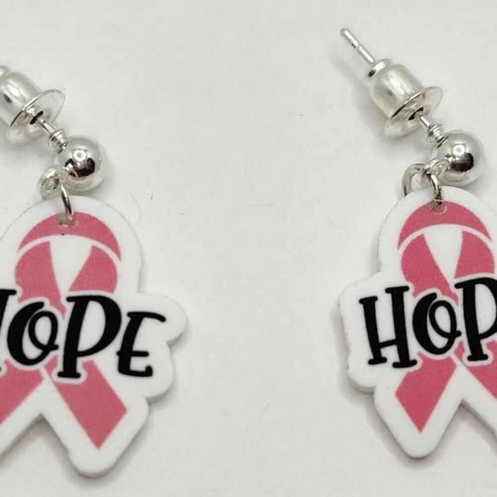 Breast Cancer Awareness Earrings